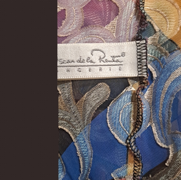 Vintage oscar de la renta slip nightgown. size 36 - Picture 8 of 10